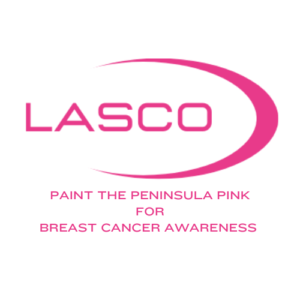 Lasco swoop logo colored pink
